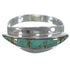 Turquoise And Silver Southwest Ring Size 7-1/4 EX44884