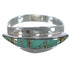 Southwest Turquoise And Silver Ring Size 8 EX44883
