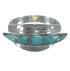 Turquoise Southwest Sterling Silver Ring Size 6-3/4 EX44907