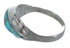 Authentic Sterling Silver Southwest Turquoise Ring Size 8-3/4 QX86310