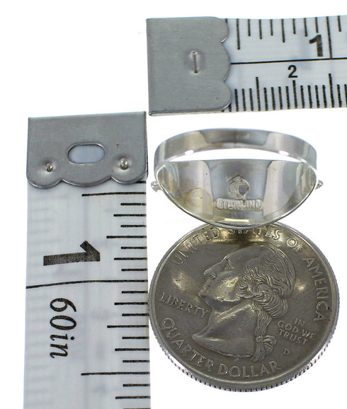 Sterling Silver Turquoise Southwest Ring Size 6-3/4 EX45011