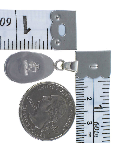 Southwestern Turquoise Inlay Jewelry Pendant PX42955