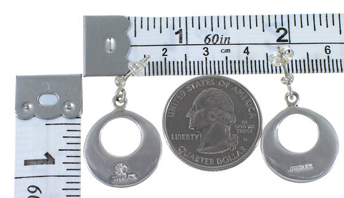 Sterling Silver Southwest Turquoise Earrings CX45836