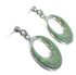 Turquoise Jewelry Genuine Sterling Silver Earrings CX45862