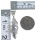 Southwest Silver And Turquoise Feather Pendant CX46608