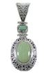 Southwest Turquoise And Sterling Silver Pendant Jewelry CX46770