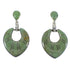 Sterling Silver Turquoise Post Dangle Earrings CX45080