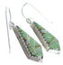 Turquoise And Opal Southwest Hook Earrings CX45341