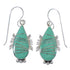 Silver Turquoise Hook Dangle Earring CX45518