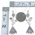 Sterling Silver Southwest Turquoise Hook Earrings CX46920