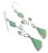 Sterling Silver Turquoise Southwestern Earrings CX46925