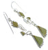 Turquoise Sterling Silver Hook Dangle Earrings CX46926