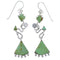 Southwest Turquoise Silver Hook Earrings Jewelry CX46927