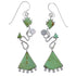 Southwest Turquoise Silver Hook Earrings Jewelry CX46927