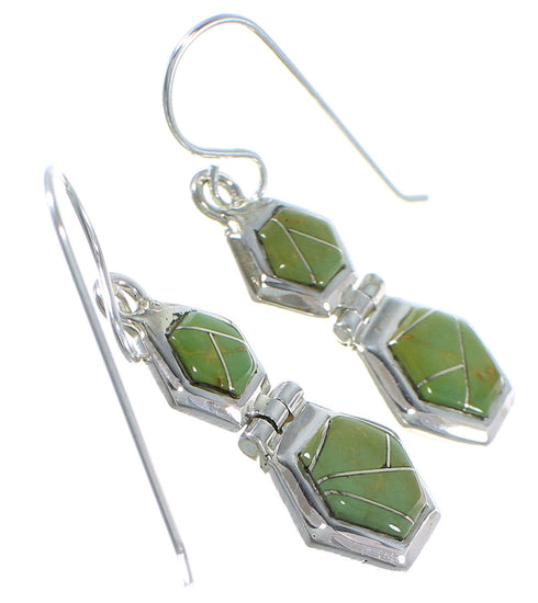 Southwest Sterling Silver Jewelry Turquoise Earrings CX46943