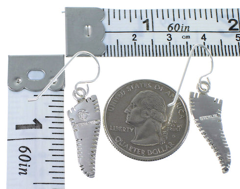 Sterling Silver Multicolor Inlay Jewelry Hook Dangle Earrings CX47051