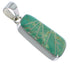 Southwest Sterling Silver And Turquoise Pendant EX44450