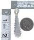 Southwest Turquoise Inlay And Silver Pendant EX44373