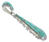 Turquoise And Genuine Sterling Silver Pendant EX44376