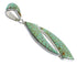 Southwestern Turquoise Silver Jewelry Pendant AX48862