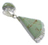Sterling Silver Turquoise Southwest Pendant AX48945