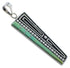 Turquoise Sterling Silver Southwestern Pendant AX48986
