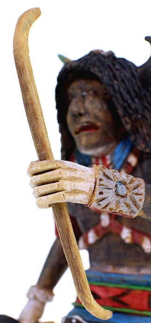 Hopi Buffalo Kachina Doll By Artist Keith Torres KS41825