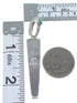 Southwestern Turquoise Inlay Silver Pendant CX46210