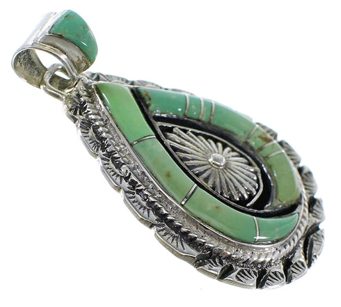 Sterling Silver And Turquoise Jewelry Pendant CX46260