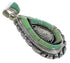 Sterling Silver And Turquoise Jewelry Pendant CX46260
