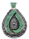 Turquoise Sterling Silver Pendant Jewelry CX46264
