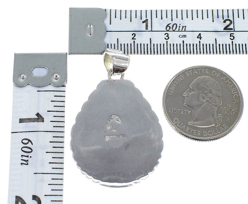 Turquoise Sterling Silver Pendant Jewelry CX46264