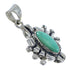 Turquoise And Sterling Silver Southwest Pendant CX46044