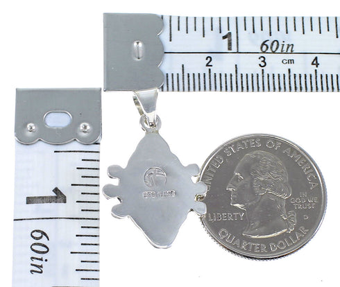 Turquoise And Sterling Silver Southwest Pendant CX46044