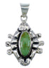 Turquoise Silver Southwest Pendant CX46045