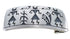 Hopi George Phillips Corn Stalk Water Wave Silver Belt Buckle EX48134