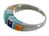 Sterling Silver Jewelry Turquoise Multicolor Ring Size 5-3/4 HS34147