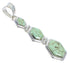 Turquoise Southwest Inlay Genuine Sterling Silver Pendant CX47234
