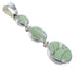Opal And Turquoise Southwest Silver Pendant Jewelry CX47309