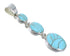 Turquoise Genuine Sterling Silver Southwest Pendant Jewelry CX47314