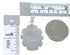 Southwestern Genuine Sterling Silver And Turquoise Pendant CX47338