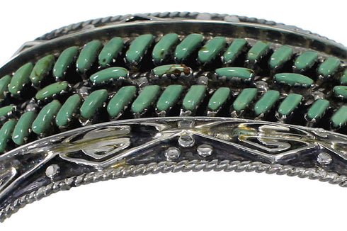 Turquoise Water Waves Silver High Quality Cuff Bracelet CX47616