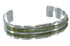 Turquoise Well-Built Sterling Silver Cuff Bracelet CX47646