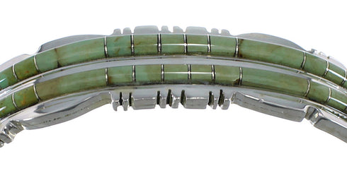 Turquoise Well-Built Sterling Silver Cuff Bracelet CX47646