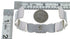 Turquoise Well-Built Sterling Silver Cuff Bracelet CX47646