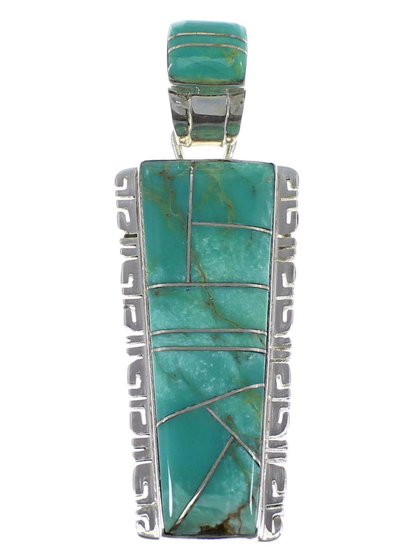Southwest Turquoise Jewelry Sterling Silver Pendant AX47899