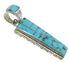 Turquoise Jewelry Silver Pendant AX47906