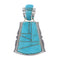 Authentic Sterling Silver Turquoise Pendant AX47967