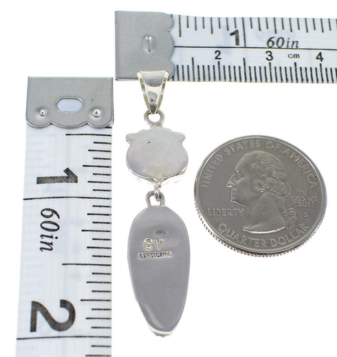 Multicolor And Tiger Eye Sterling Silver Jewelry Pendant AX48372