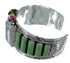 Southwest Sterling Silver Jewelry Turquoise Cuff Watch CX47874